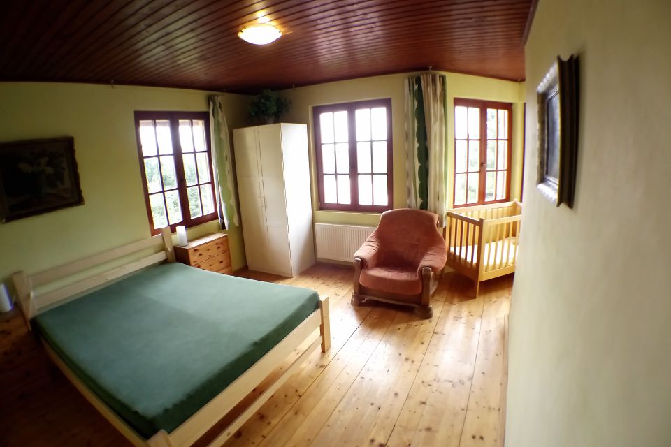 1nd bedroom - 1st floor- one double bed 160 x 200 cm